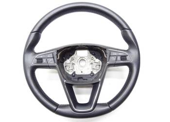 KIEROWNICA SKÓRA MULTI MULTIFUNKCJA SEAT LEON III 5F0419091L