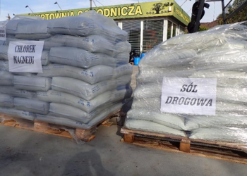 Sól drogowa worki 1 tona 40x25kg HURT piasek sorbent Radom