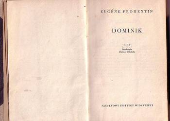 (6968) DOMINIK  -  EUGENE FROMENTIN