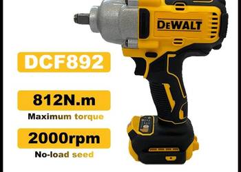 Dewalt DCF892 812N.m Bezszczotkowy klucz elektryczny 1/2 cala
