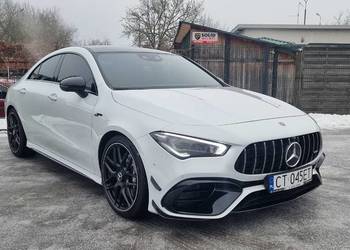 Mercedes-Benz CLA 45 AMG+,Najbogatrza wersja,Faktura Vat 23,Niski przebieg