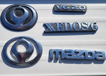 Mazda Xedos 6 V6 oryginalne  emblematy komplet