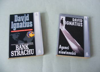 David Ignatius x 2 Agenci niewinności + Bank strachu