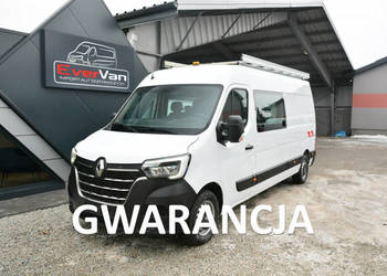 Renault Master max master 7 osobowy L3H2 brygadówka doka servis