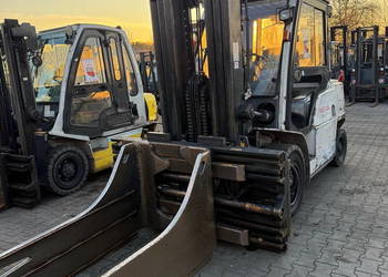 pozycjoner wideł z chwytakiem udźwig 7000kg klasa IV wózek widłowy