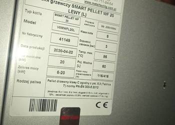 Piec 20 kw na pellet drzewo.