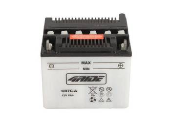 Akumulator motocyklowy 4 RIDE CB7C-A 12V 7Ah 90A (Kwasowy, Prawy+)