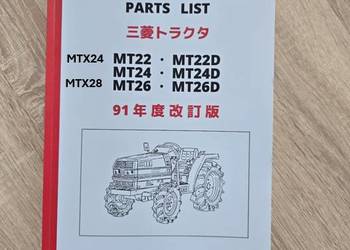 Schematy instrukcja katalog MITSUBISHI MT22 24 26 MTX 24 28