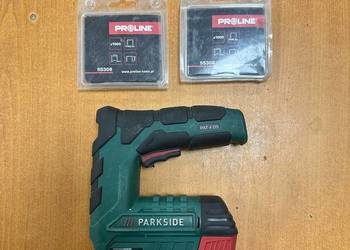 Zszywacz Akumulatorowy ParkSide PAT 4 D5 + zszywki