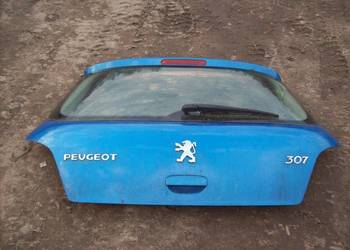 Peugeot 307 Tylna klapa z szyba