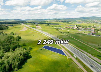 Działka Widokowa 2250 m² NOWY TARG – GREL