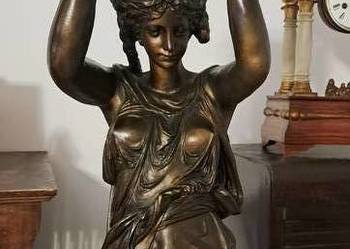 Posąg, figura, kobieta, rzeźba,  statocie