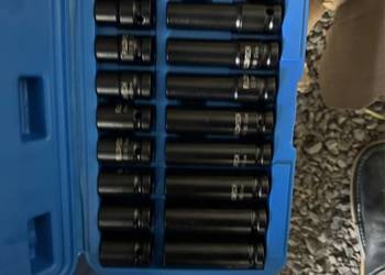 NASADKI ZESTAW KRÓTKIE, DŁUGIE UDAROWE 1/2"  Ob 19MM 20