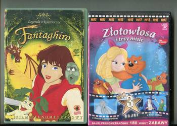 Fantaghiro + Złotowłosa i trzy misie 2 Filmy DVD