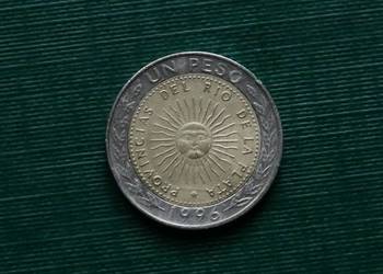 ARGENTYNA - 1 peso, 1996r_