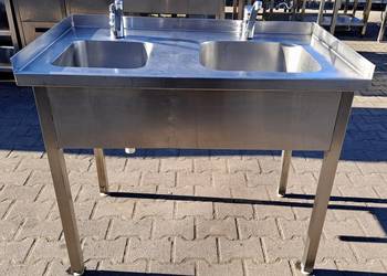 ZLEW GASTRO 2 KOMOROWY - 104/65/85 CM - M.714.N