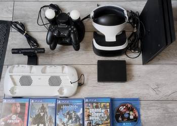 Konsola PS 4 PRO dysk 1T + Zestaw VR