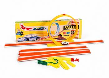 Kultowy Tor Samochodowy Vintage – FALLER HIT car 3300 (Lata 60./70.) – PRL