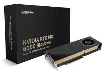 Karta graficzna NVIDIA RTX PRO 6000 Blackwell Workstation z 96 GB