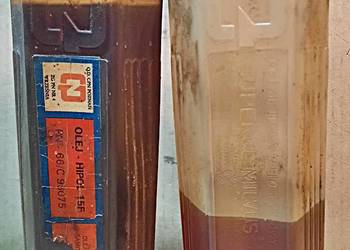 Butelki z olejem  CPN 2 sztuki  - z  PRL