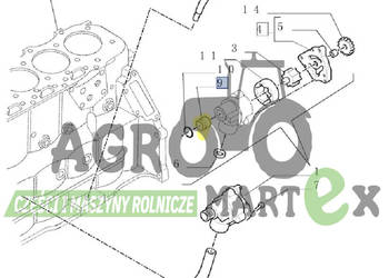 83999696, F0NN6C613AA TULEJA CNH