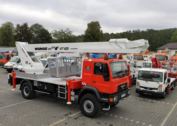MAN 18.284 4x4 Zwyżka WUMAG WT 425 Podnośnik Koszowy Wysokość Podnoszenia …