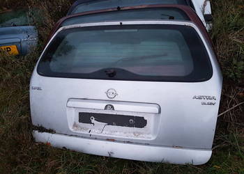 OPEL ASTRA II KOMBI 2000 2003 KLAPA BAGAZNIKA SREBRNA SZYBA