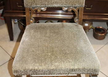 Dębowe krzesło na lwich łapkach nr 373 Dębowe krzesło na lwich łapkach nr 373