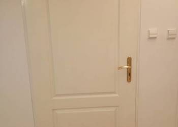 Białe drzwi wewnętrzne ,90 cm lewe