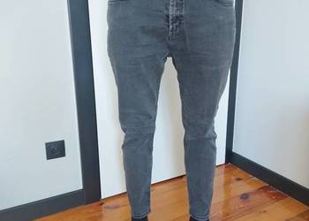 jeansy męskie House, czarny denim, spodnie 31/32