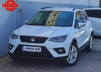 Seat Arona DSG, tempomat, el.szyby x4, klima, wielofunkcja, cz.parkwania, …