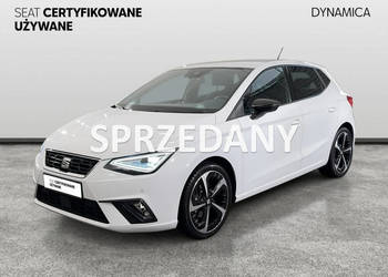 Seat Ibiza VAT 23% FR 1.0TSI 115KM M6 2024/2025 r., salon PL, I właściciel…