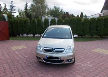 OPEL MERIVA 1,4 benz. 2007 r. 5 drzwi KLIMATYZACJA dwa komplety kół zarej.