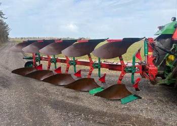 Pług 5-skibowy kverneland lm 100 obrotowy sprowadzony