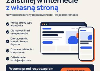 **TWORZENIE STRON INTERNETOWYCH I WIZYTÓWEK ONLINE**