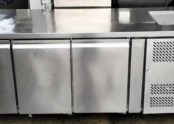 Stół chłodniczy gastronmiczny ze zlewem 202x70x85 Stalgast