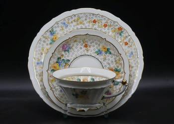 Komplet śniadaniowy Sorau Żary na nóżkach, UNIKAT!!!