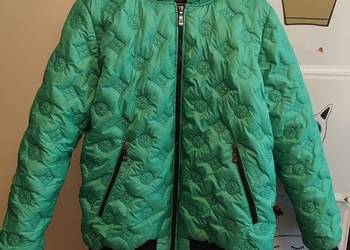 Kurtka damska pikowana BARRY Fashion – jak nowa, kolor zielony