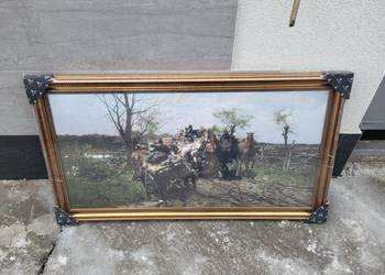 Obraz spotkanie na moście nowy