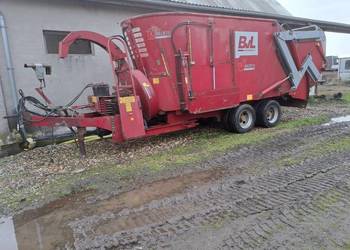 Wóz  paszowy Paszowóz Ścielarka  do słomy BVL V MIXFILL PLUS 15-2S LS