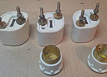Gniazda gniazdo bezpiecznikowe ceramiczne tablicowe 63 A - 3 szt .