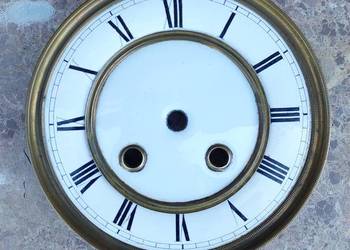582 Tarcza starego zegara ściennego FMS 14,5cm 42/27