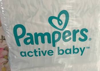 Pampers Active Baby 4 2x 60 szt+ gratis