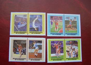 Bequia & Grenadyny 1984 MNH Sport Olimpiada Los Angeles
