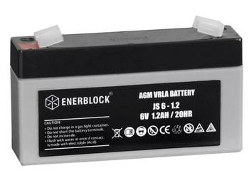 Akumulator 6V 1.2Ah ENERBLOCK AGM JS6-1.2