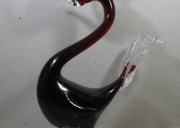 Figurynka Szklana Murano Żuraw 24 cm