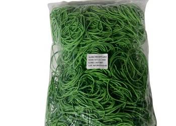 Gumki recepturki 30/50/80 x1.5x1.5 zielone 1 kg