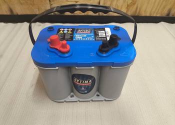 AKUMULATOR OPTIMA BLUE 55Ah 765A, DO ŁODZI, PONTONU, ROZRUCHOWY, KAMPER