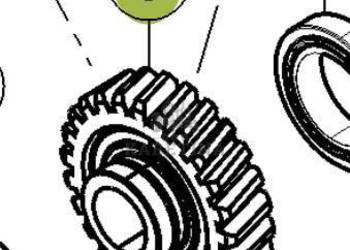 Claas AXION 810 870 Wałek Przekładni Skrzyni Biegów CZĘŚĆI 0011708500 00 1…