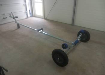 przyczepka slipowa, wózek